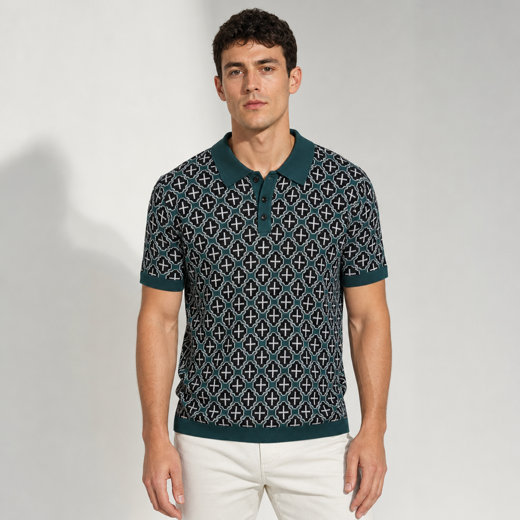 The Chevron Mosaic Polo