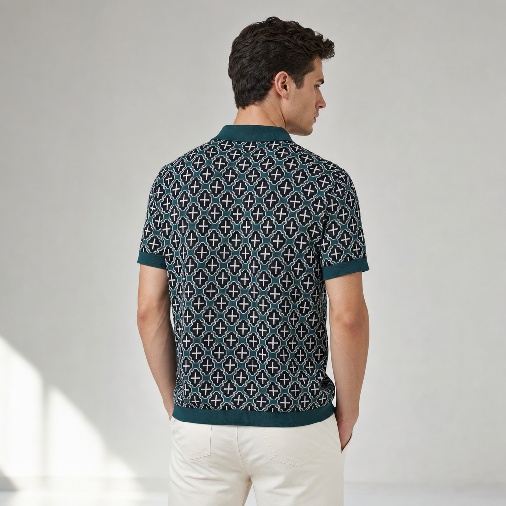 The Chevron Mosaic Polo