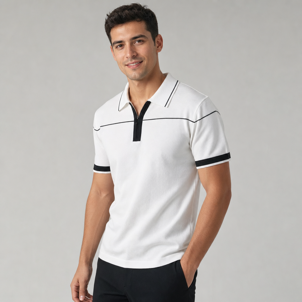 Hawthrone Jacquard Polo