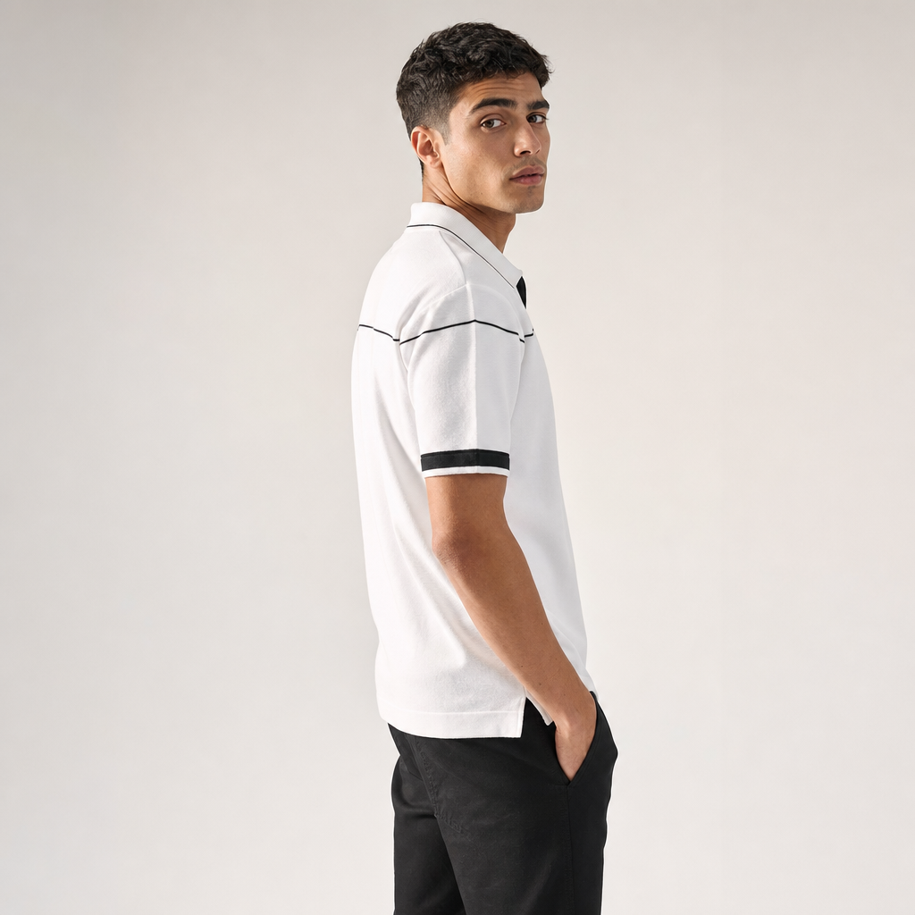 Hawthrone Jacquard Polo