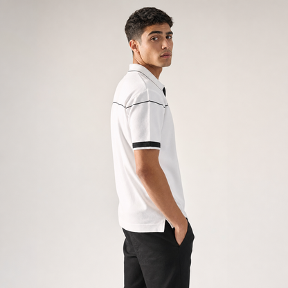 Hawthrone Jacquard Polo
