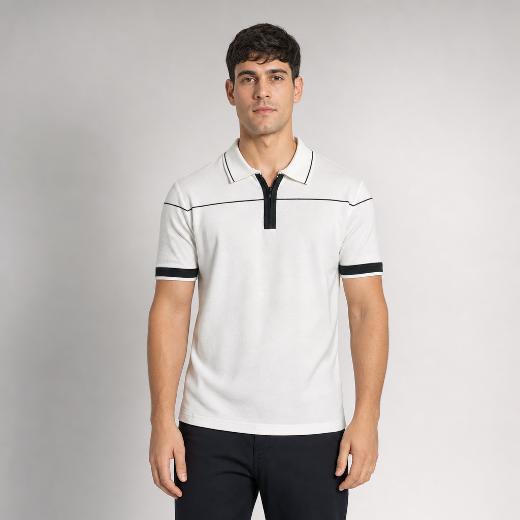 Hawthrone Jacquard Polo