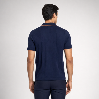 The Montclair Jacquard Polo
