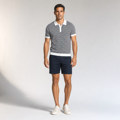 The Enigma Knit Polo