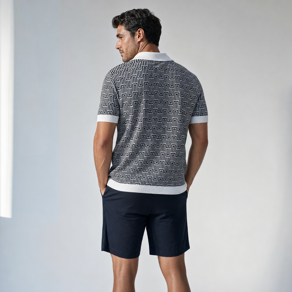 The Enigma Knit Polo