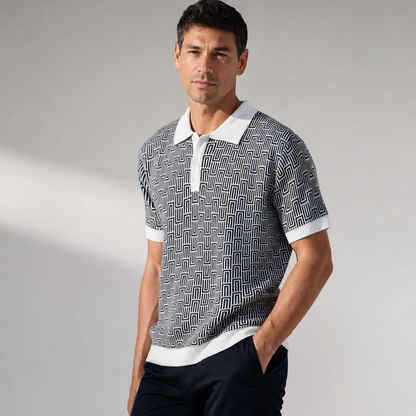 The Enigma Knit Polo