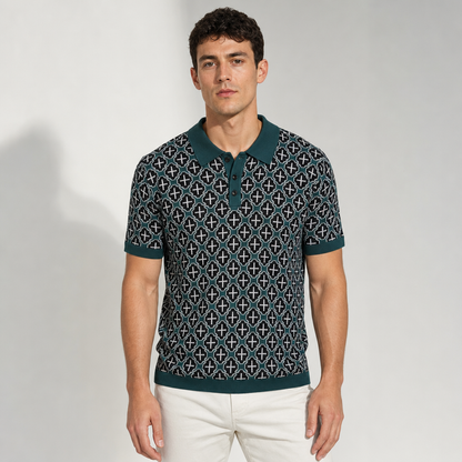 The Chevron Mosaic Polo