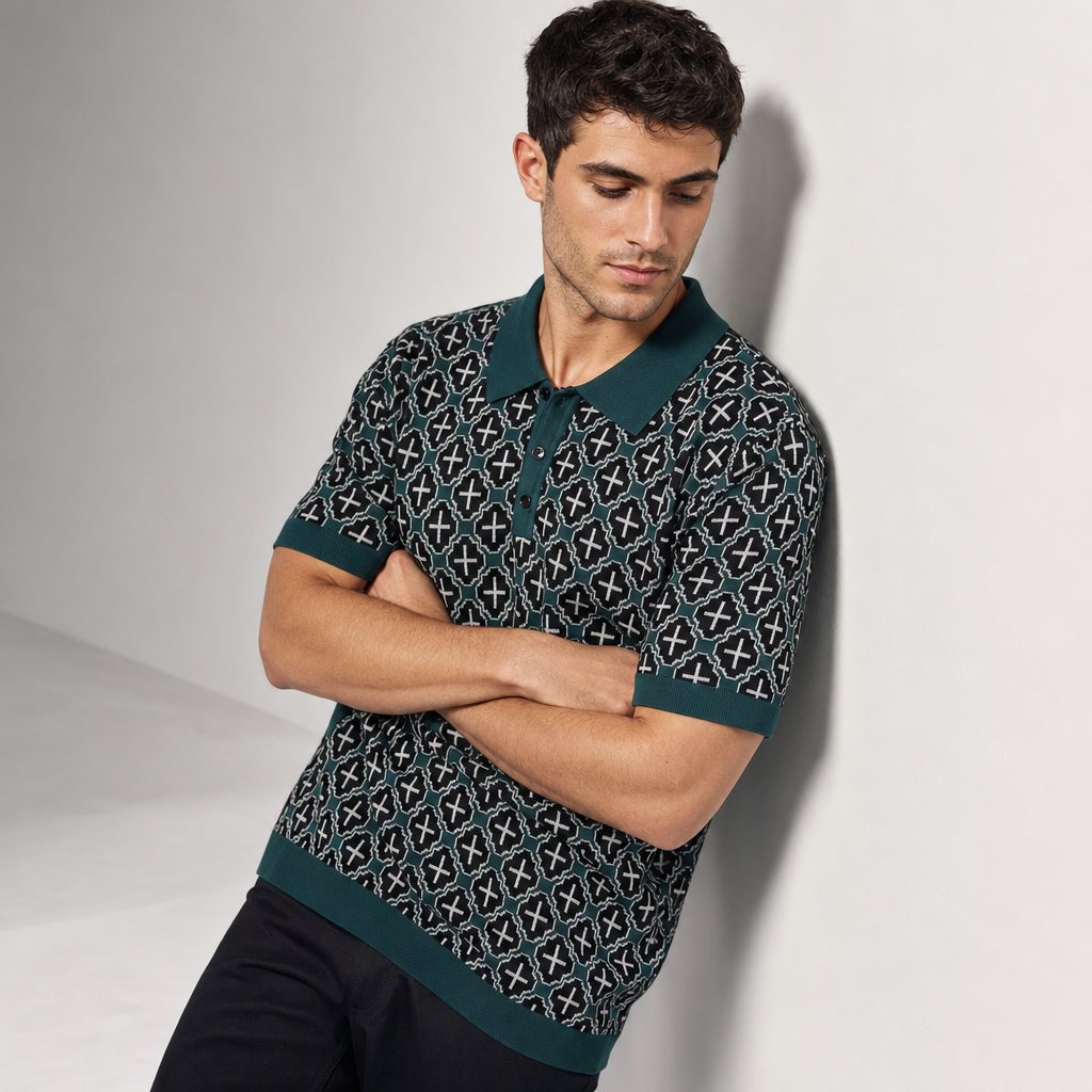 The Chevron Mosaic Polo