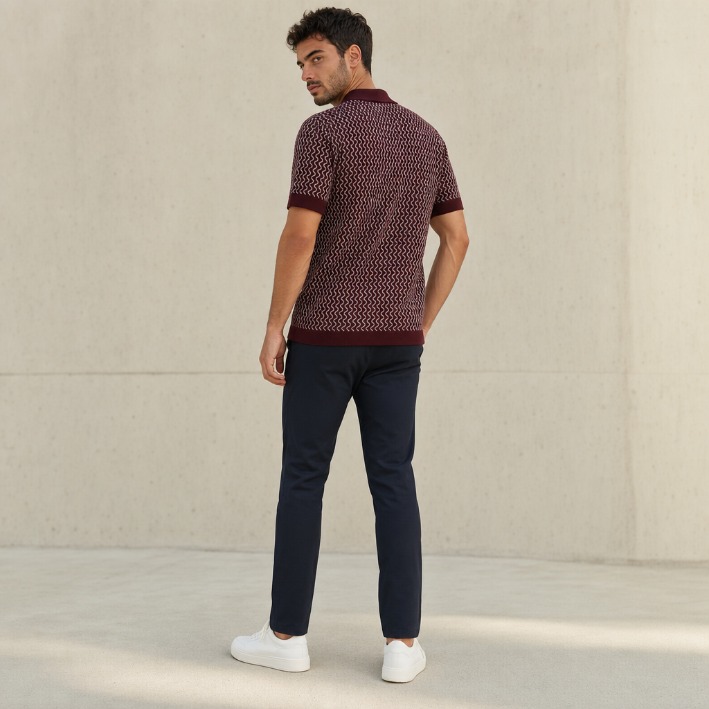 The Garrison Knit Polo