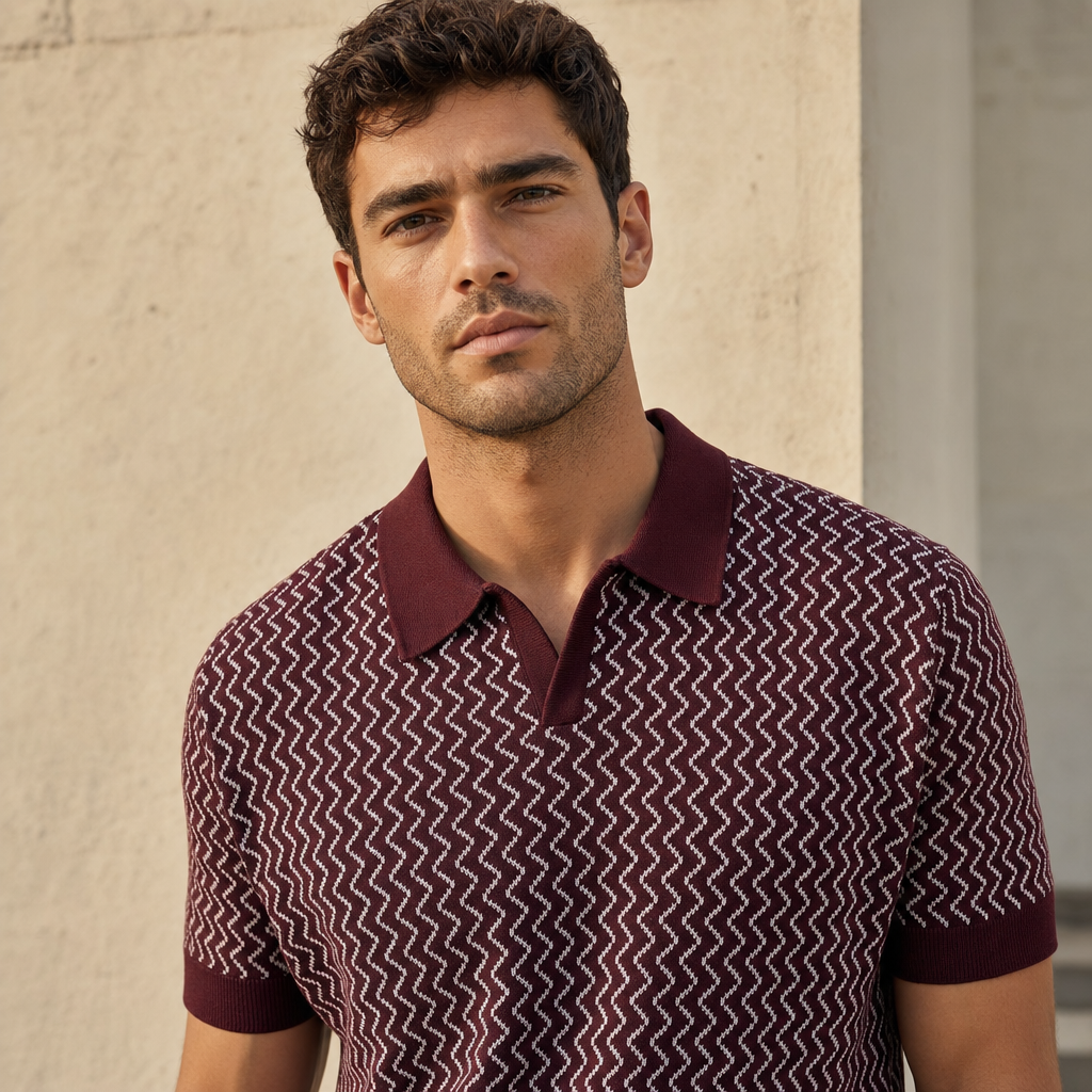 The Garrison Knit Polo