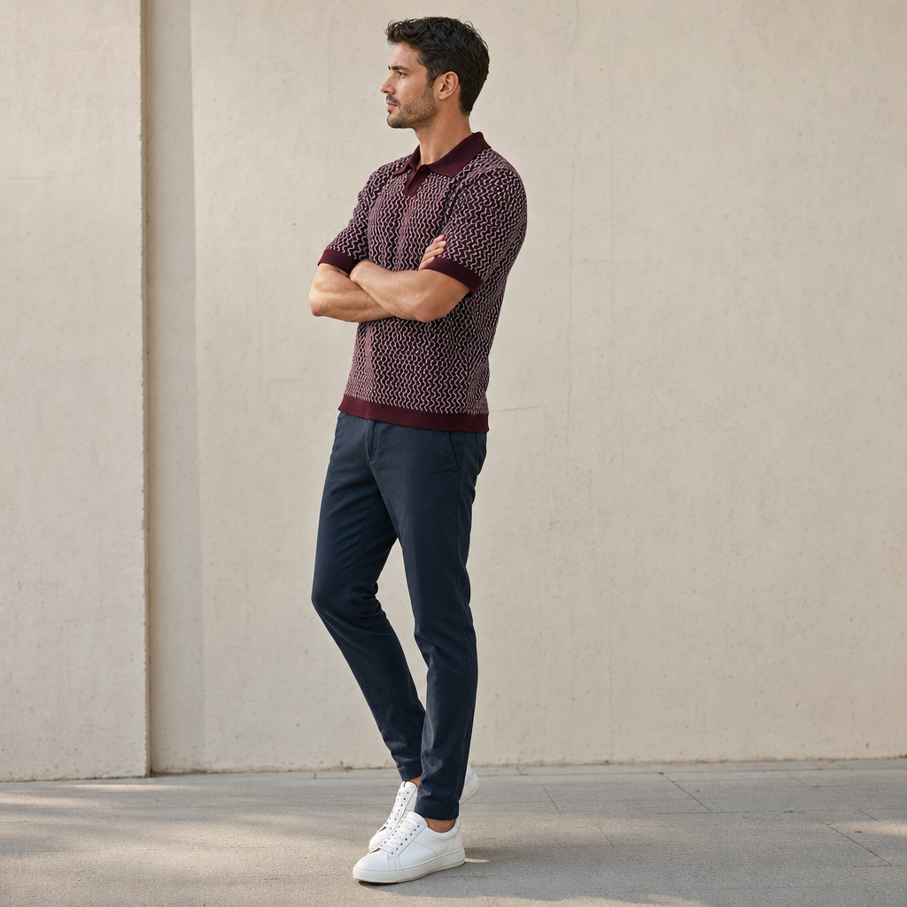 The Garrison Knit Polo