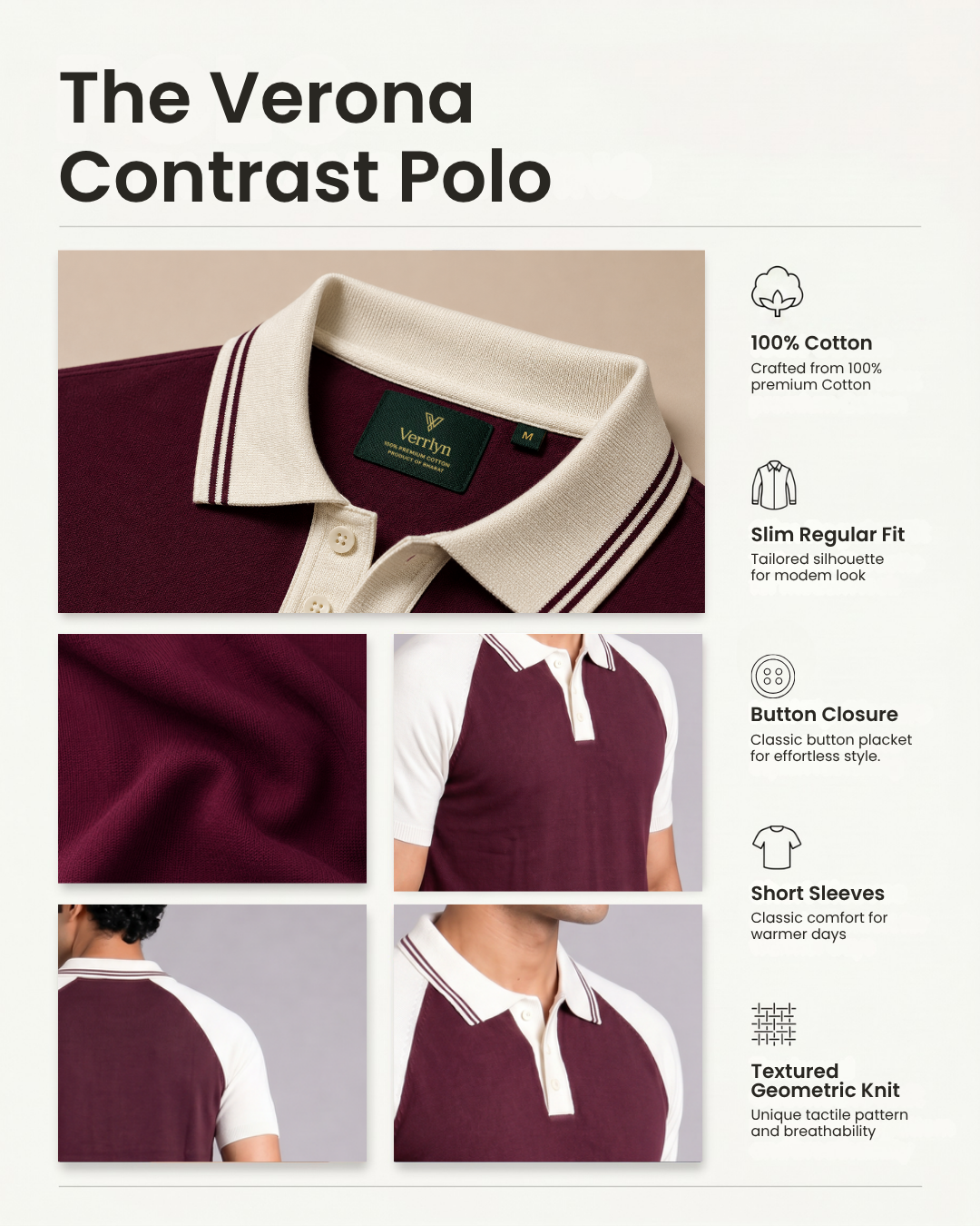 The Verona Contrast Polo