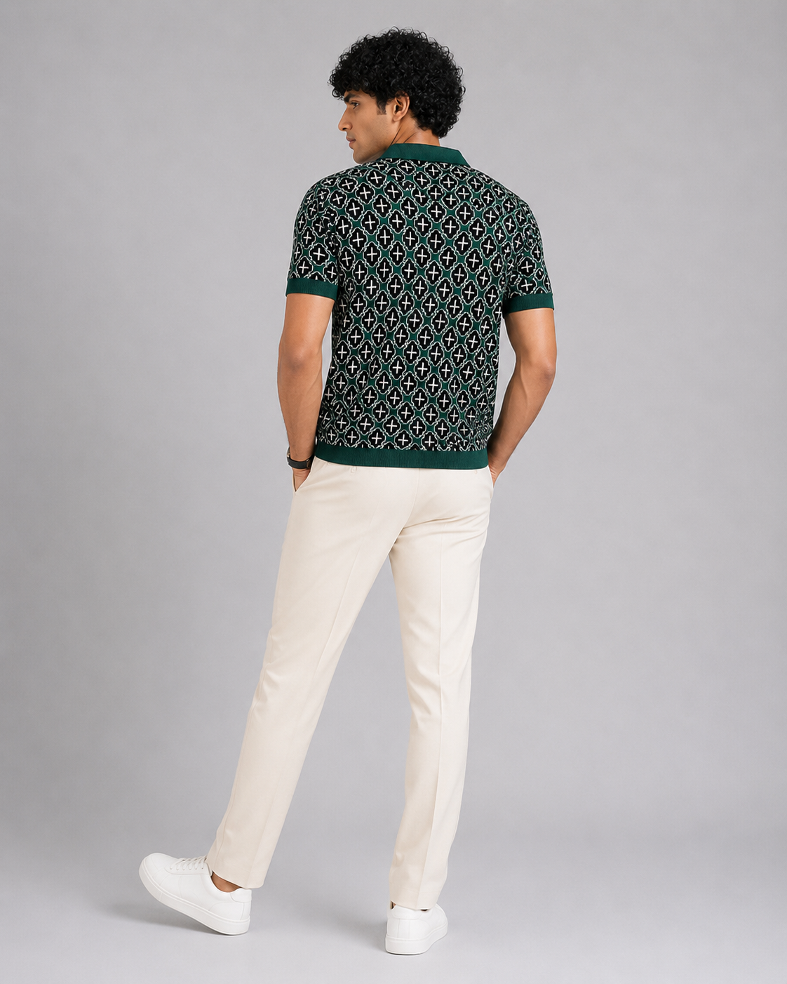 The Chevron Mosaic Polo