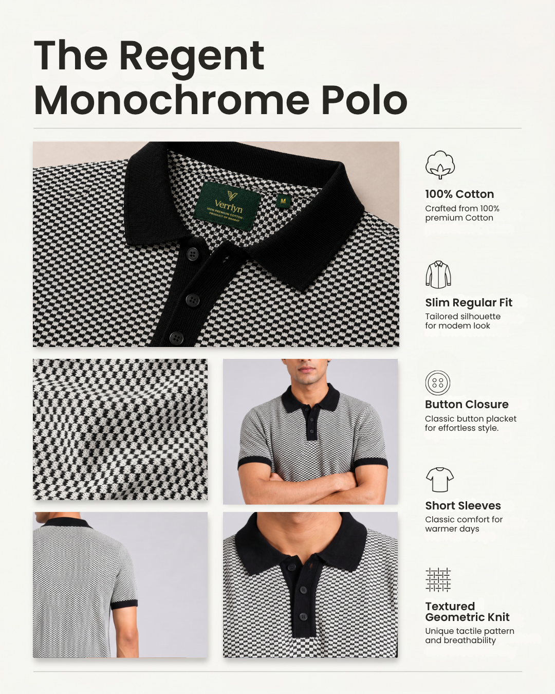 The Regent Monochrome Polo