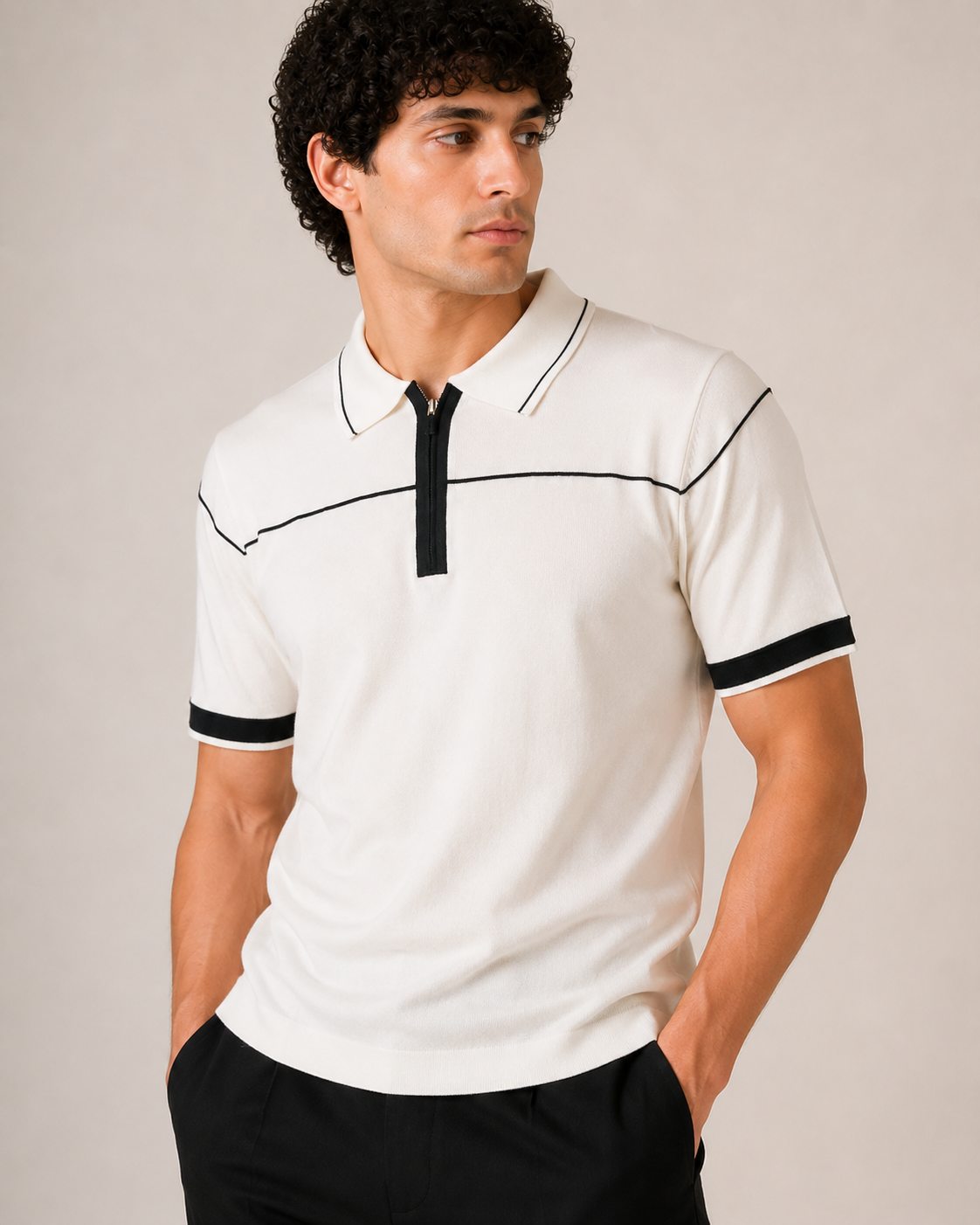 Hawthrone Jacquard Polo