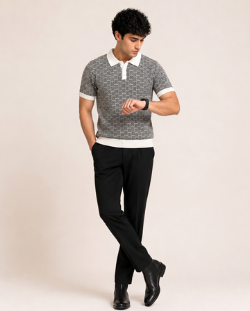 The Enigma Knit Polo