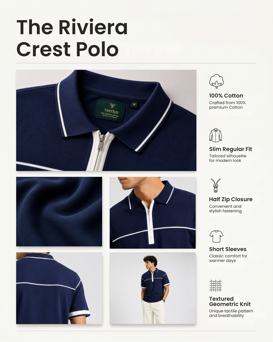 The Riviera Crest Polo