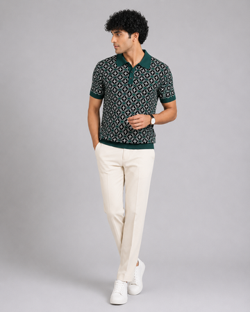 The Chevron Mosaic Polo