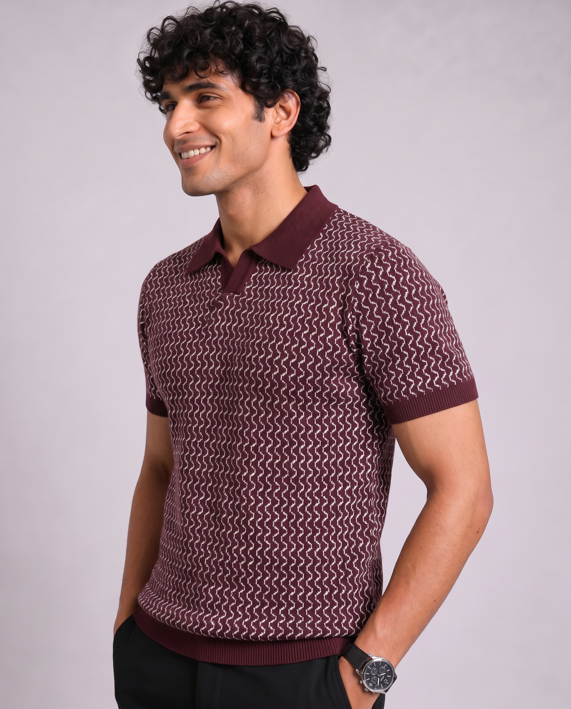 The Garrison Knit Polo