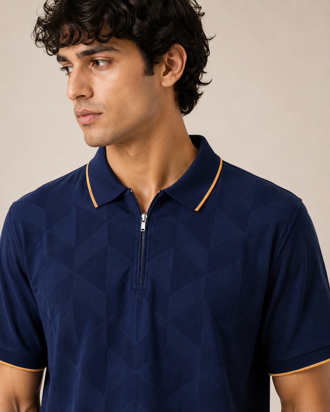 The Montclair Jacquard Polo