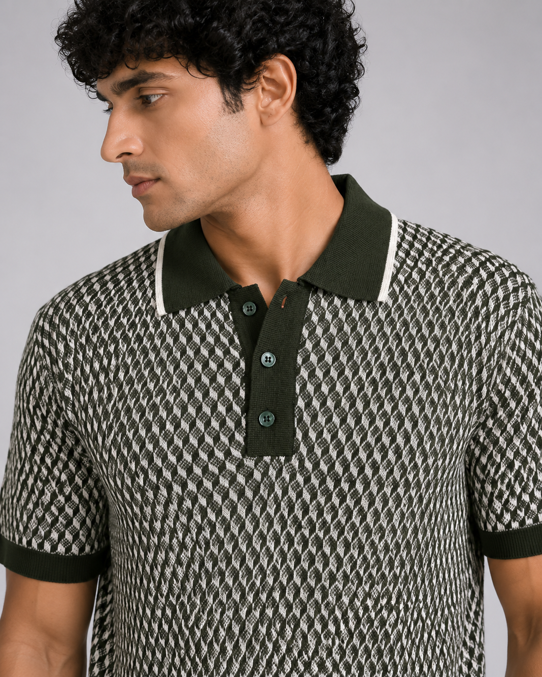The Pavilion Jacquard Polo