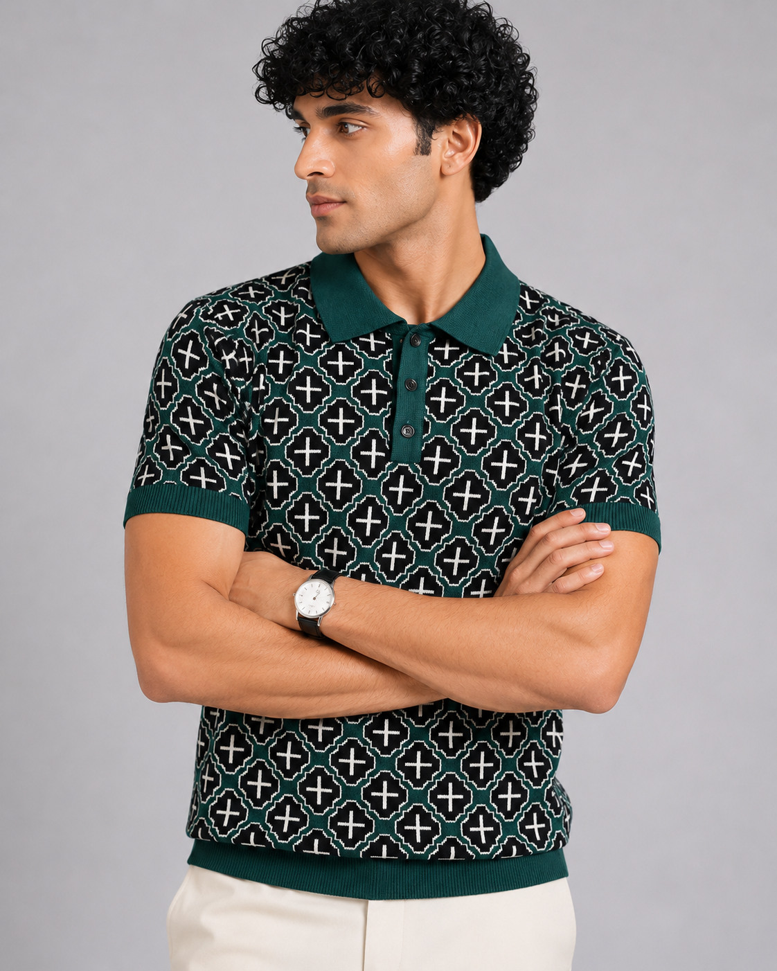 The Chevron Mosaic Polo