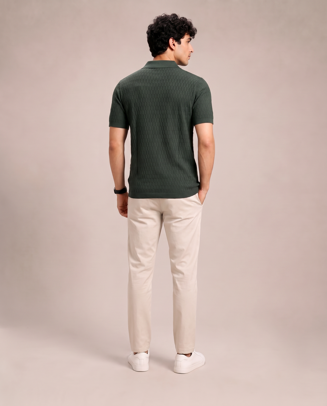 The Archivist Emerald Polo