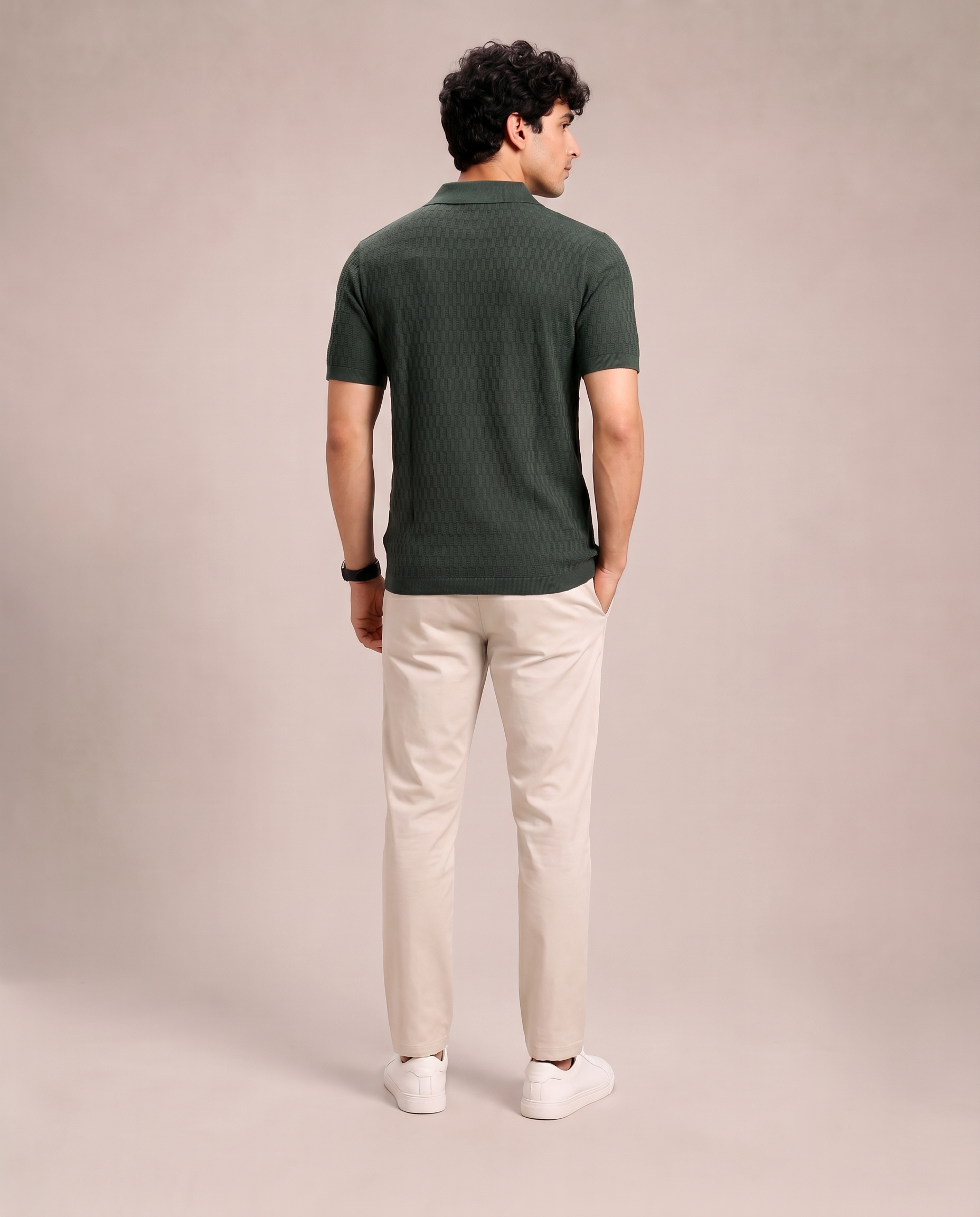 The Archivist Emerald Polo