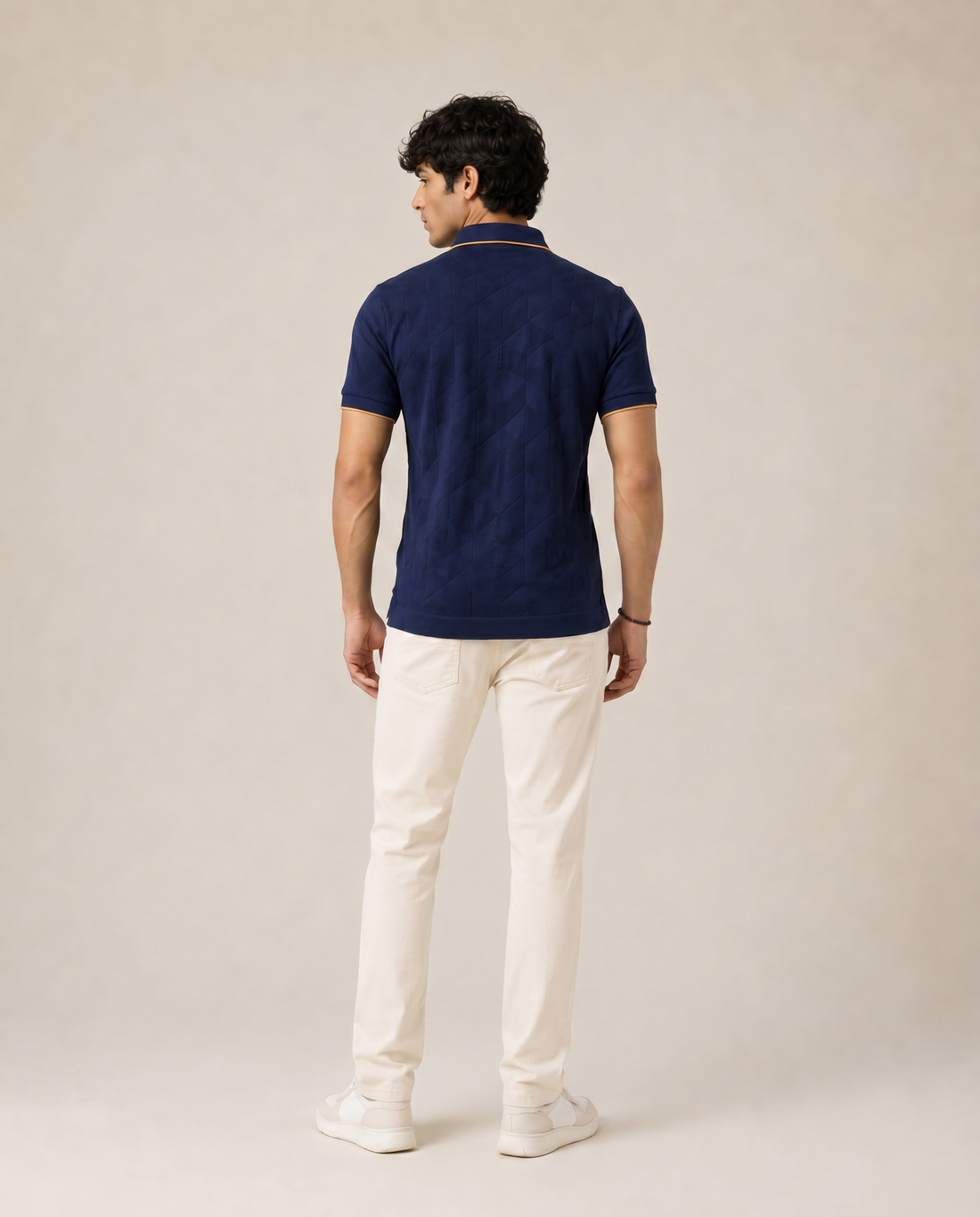 The Montclair Jacquard Polo