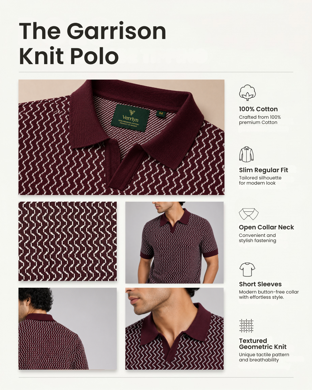 The Garrison Knit Polo