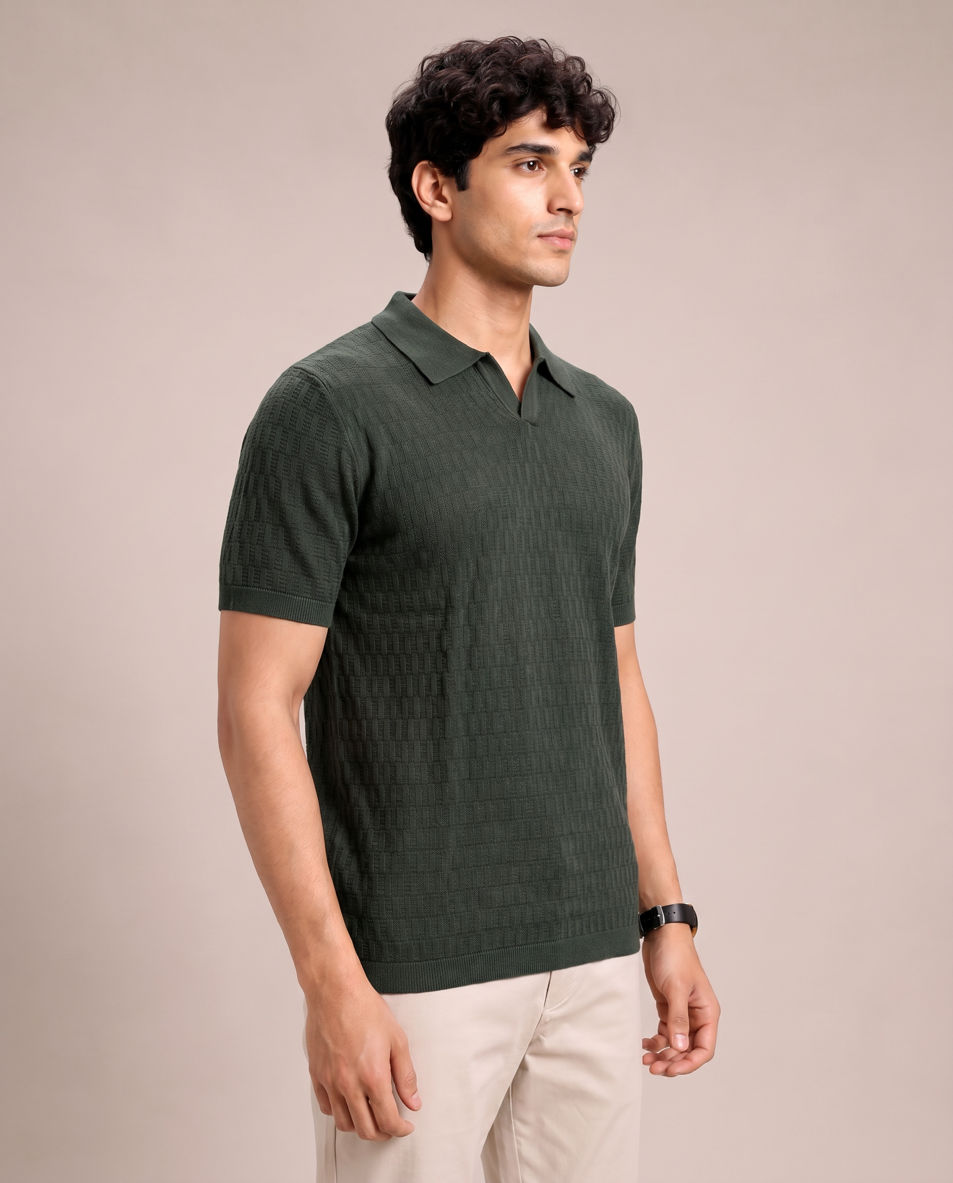 The Archivist Emerald Polo
